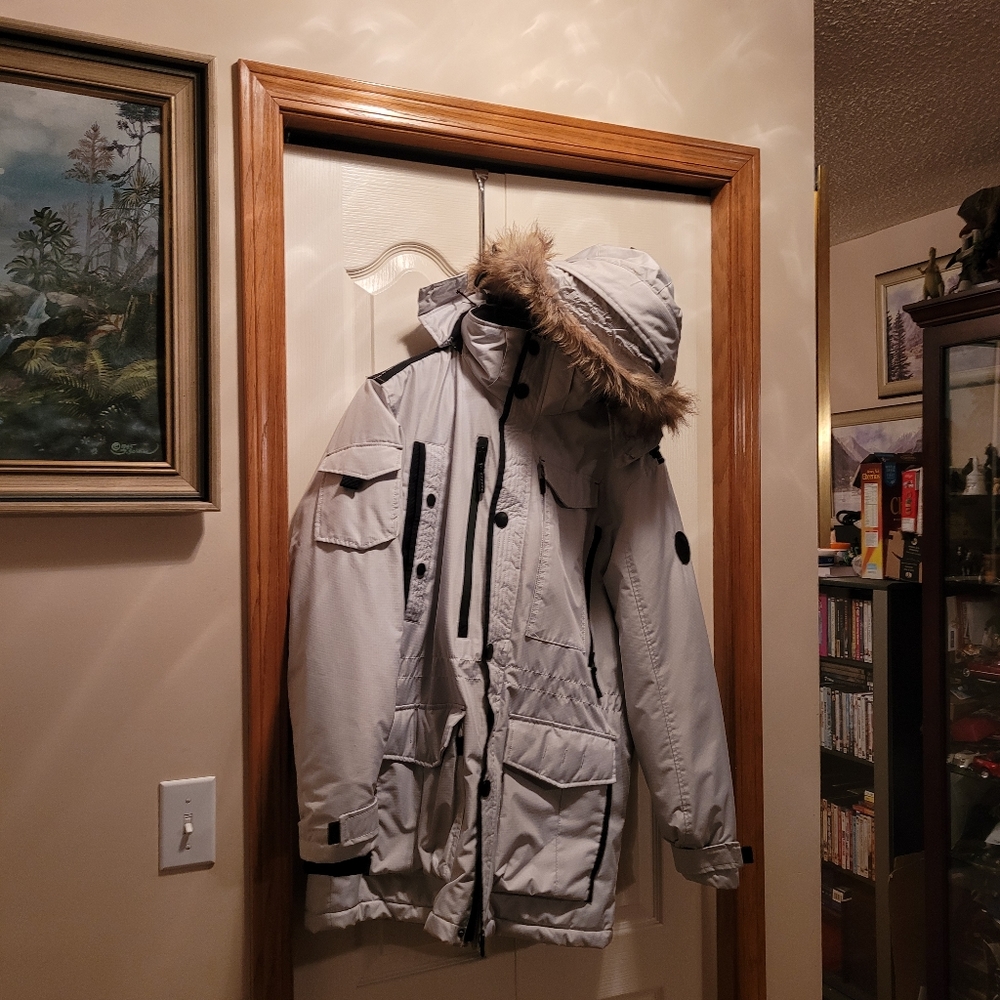 NZX Performance by Noize Big White Winter Jacket